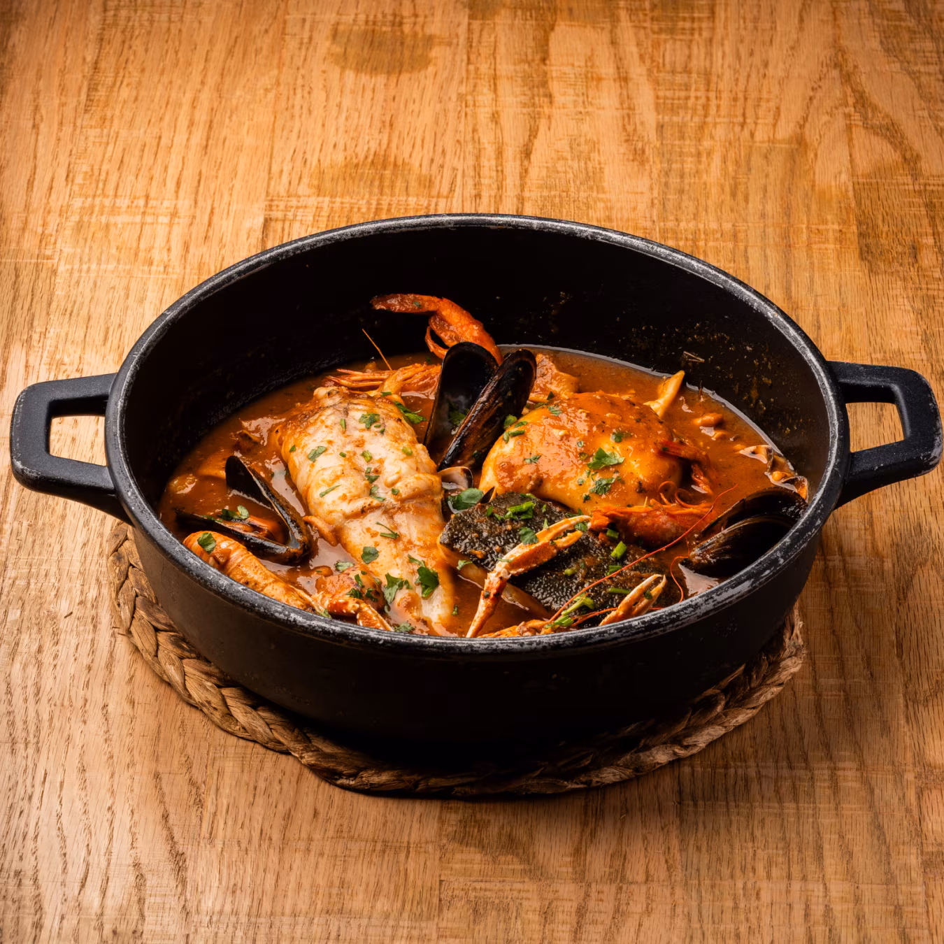 Fish and seafood zarzuela