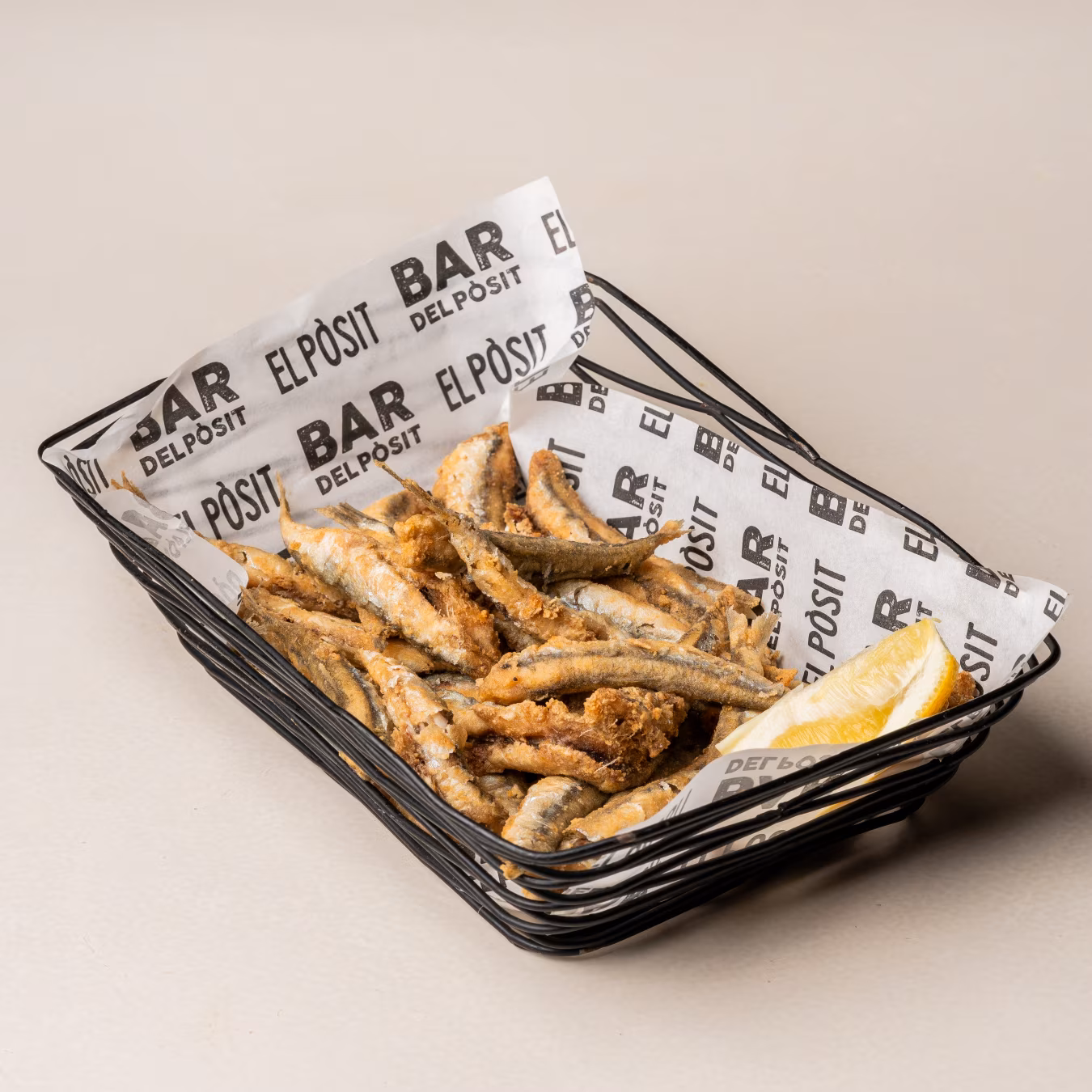 Fried anchovies