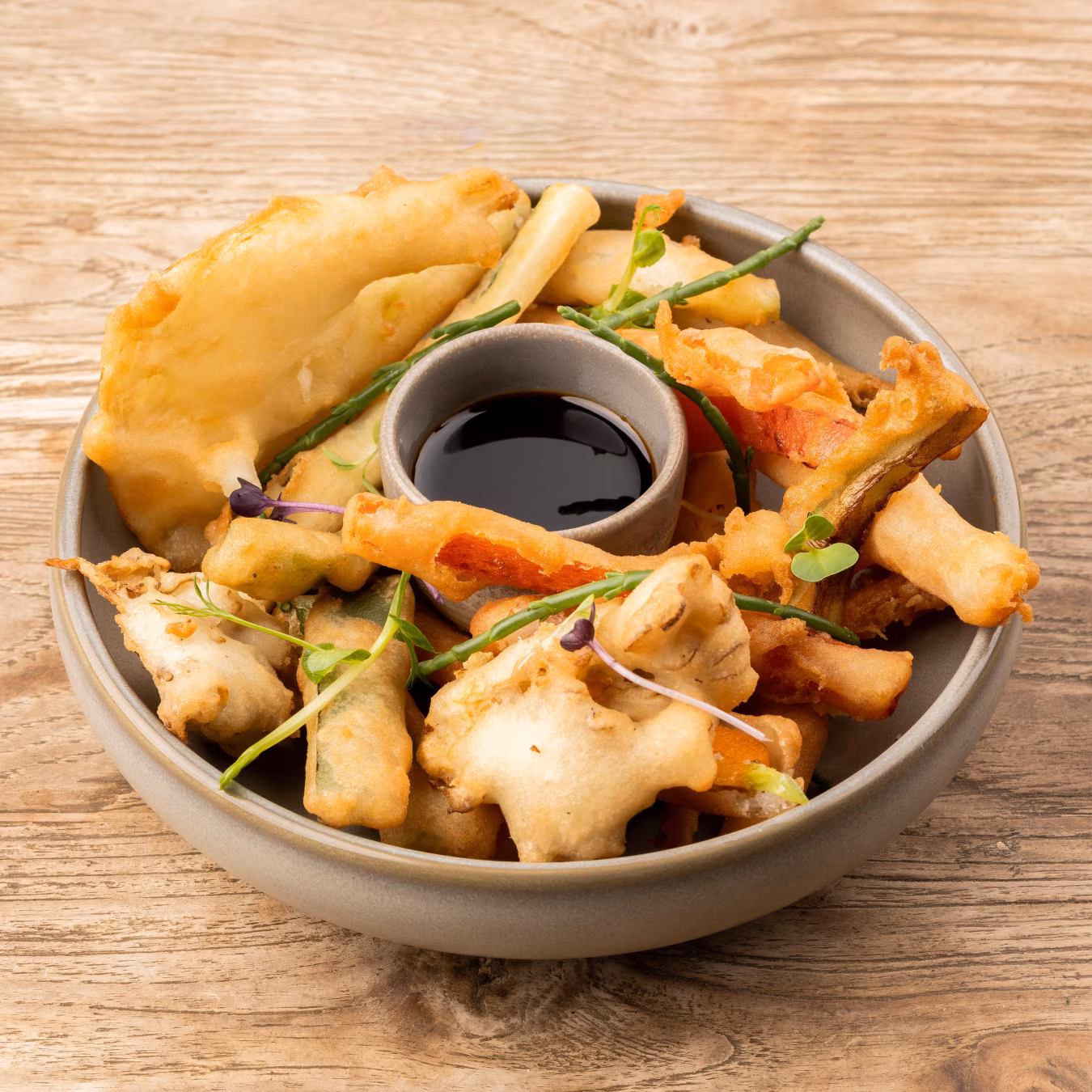 Tempura de verdures