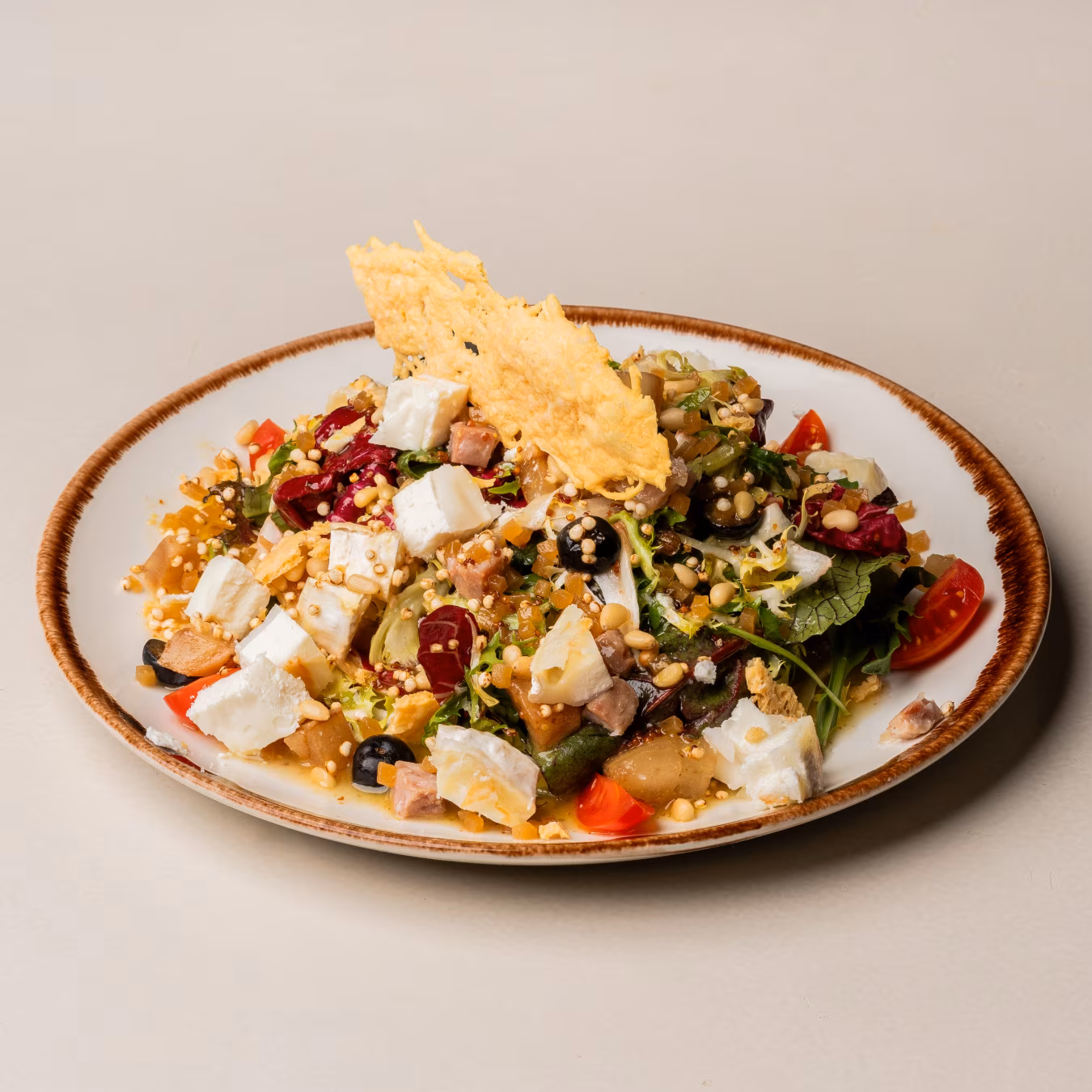 Tomato and tuna belly salad