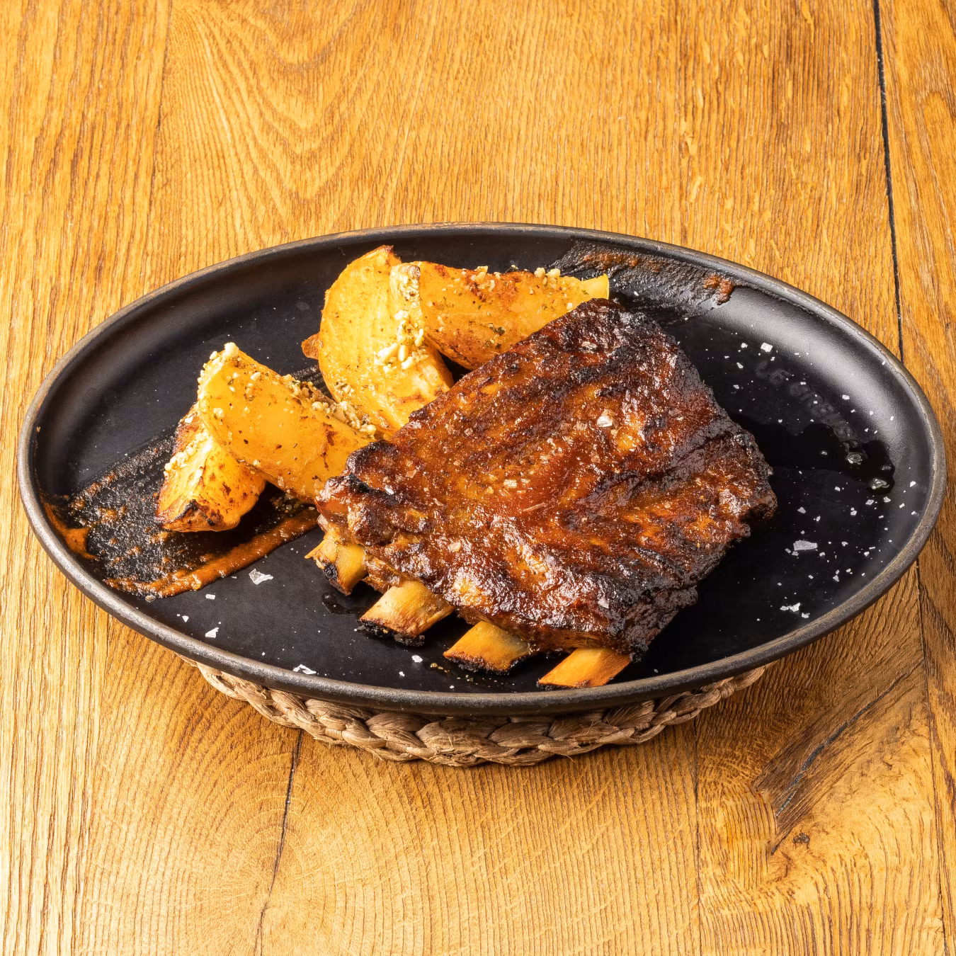 Roasted Iberian pork ribs