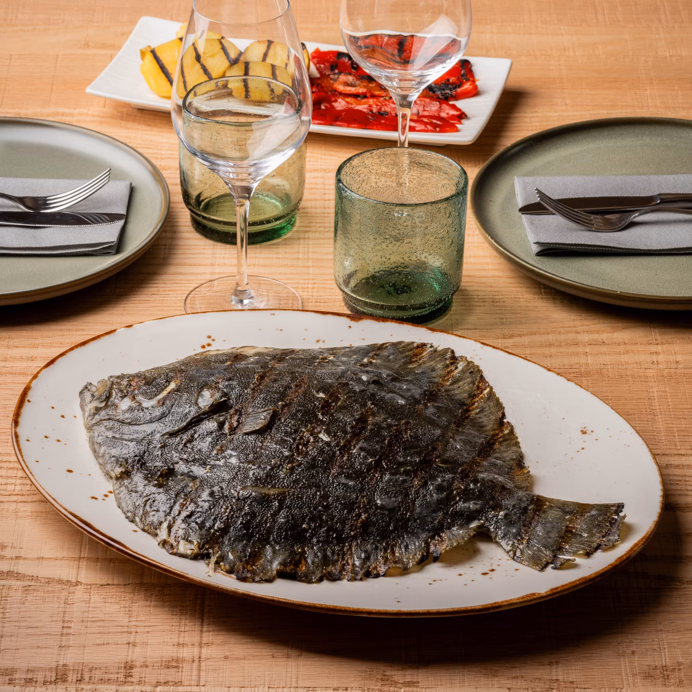 Turbot. Recommended 2 people
