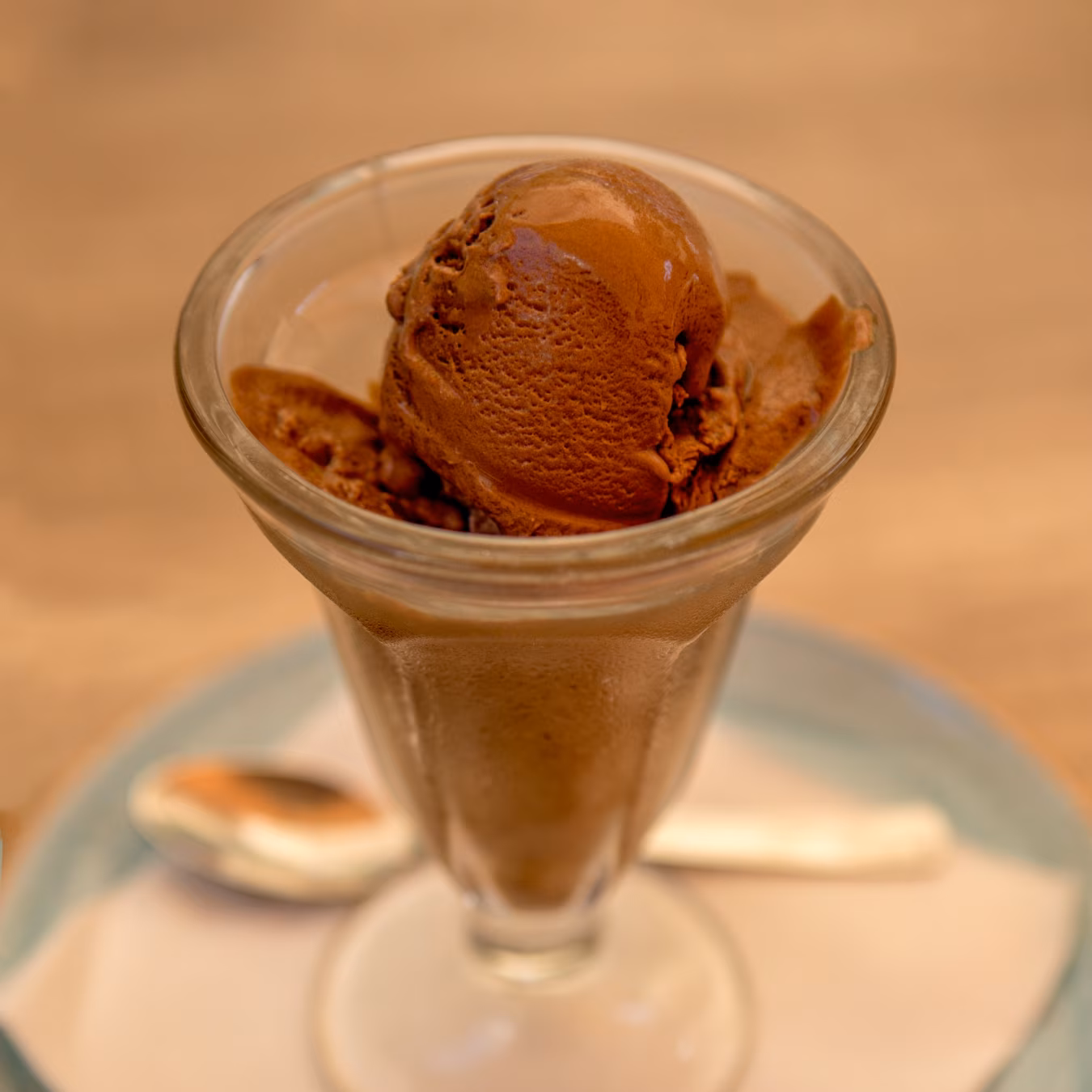 Chocolate ice cream, sugar-free